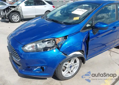 2019 Ford Fiesta Se из США, поврежденный, VIN 3FADP4BJ7KM129708